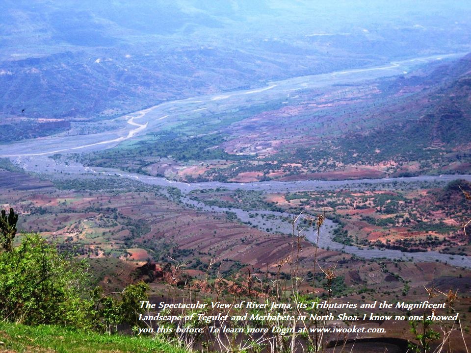 River Jema in North Shoa, Amhara