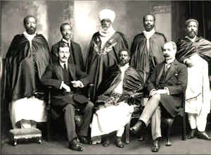 Ras Mekonnen and Ethiopian delegation in London in 1902