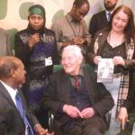 Kefale Alemu and Tony Benn